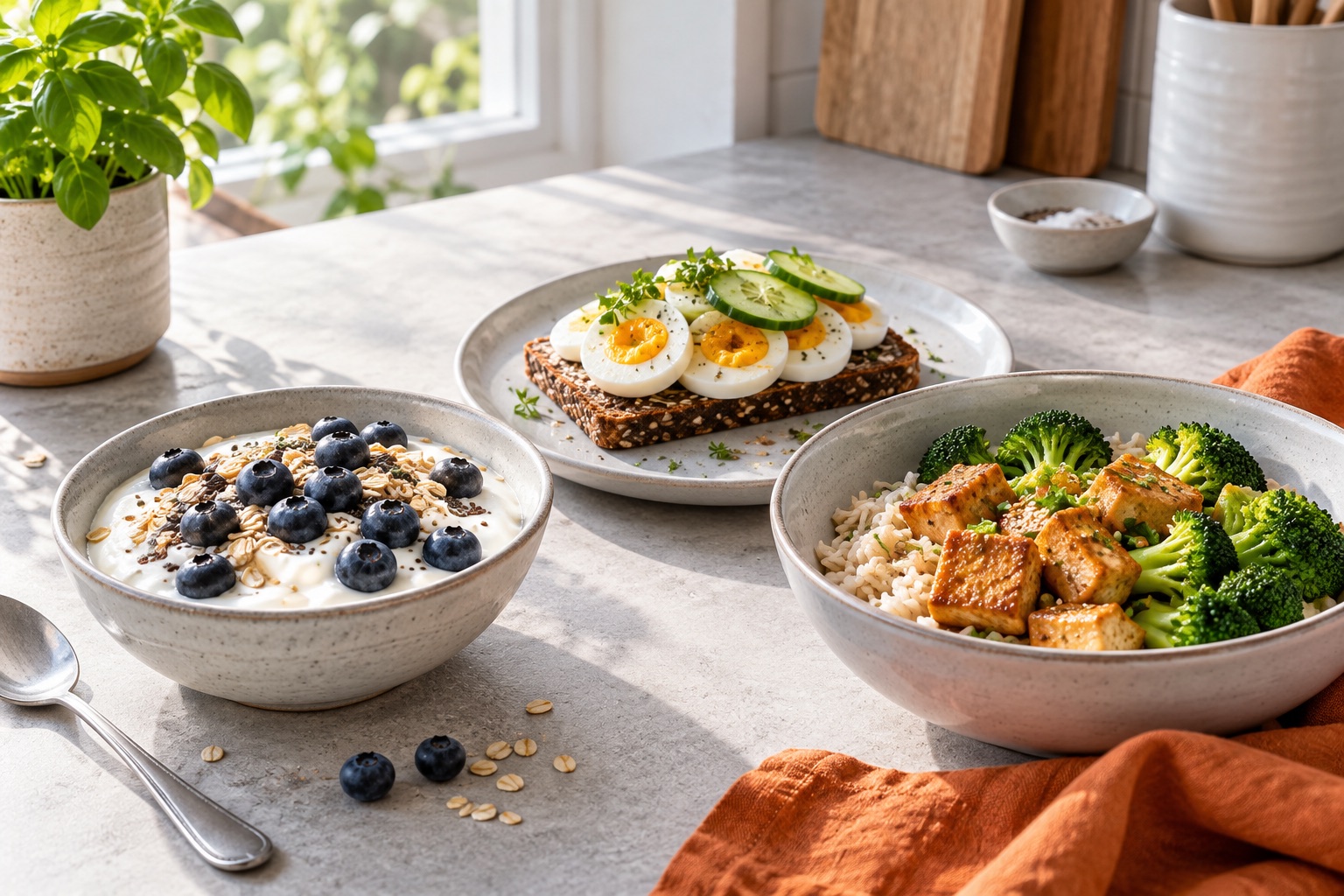 Protein over dagen: sådan planlægger du måltiderne